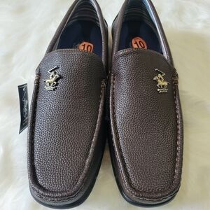 U.S. Polo Assn. | Shoes | Us Polo Assn Brown Leather Loafers  display picture 1